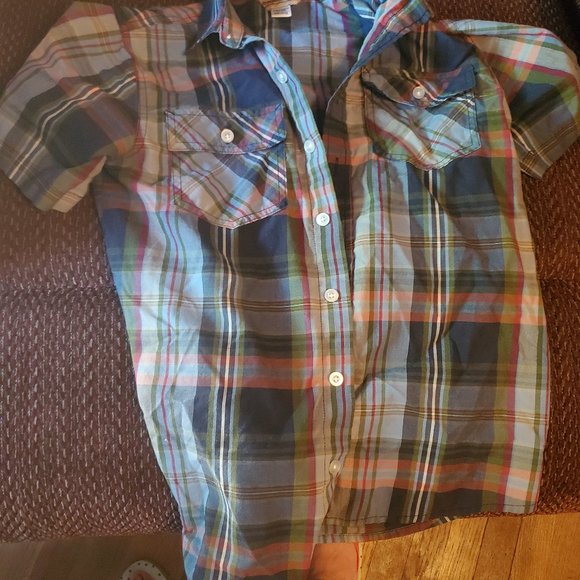 boys button down short sleeve shirt - Picture 1 of 2